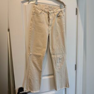 MOTHER The Hustler Ankle Fray Jeans